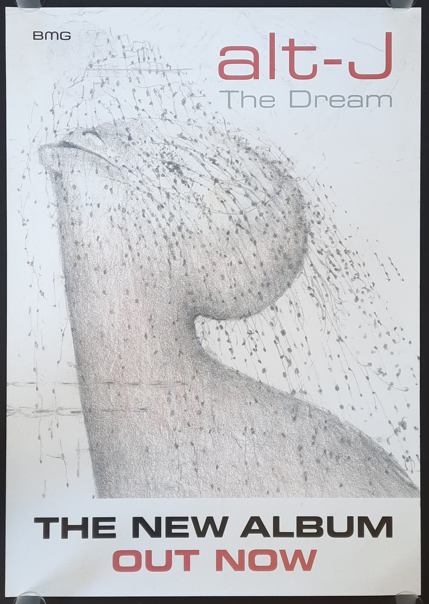 ALT-J 2022 Original Promotion Poster - Album THE DREAM