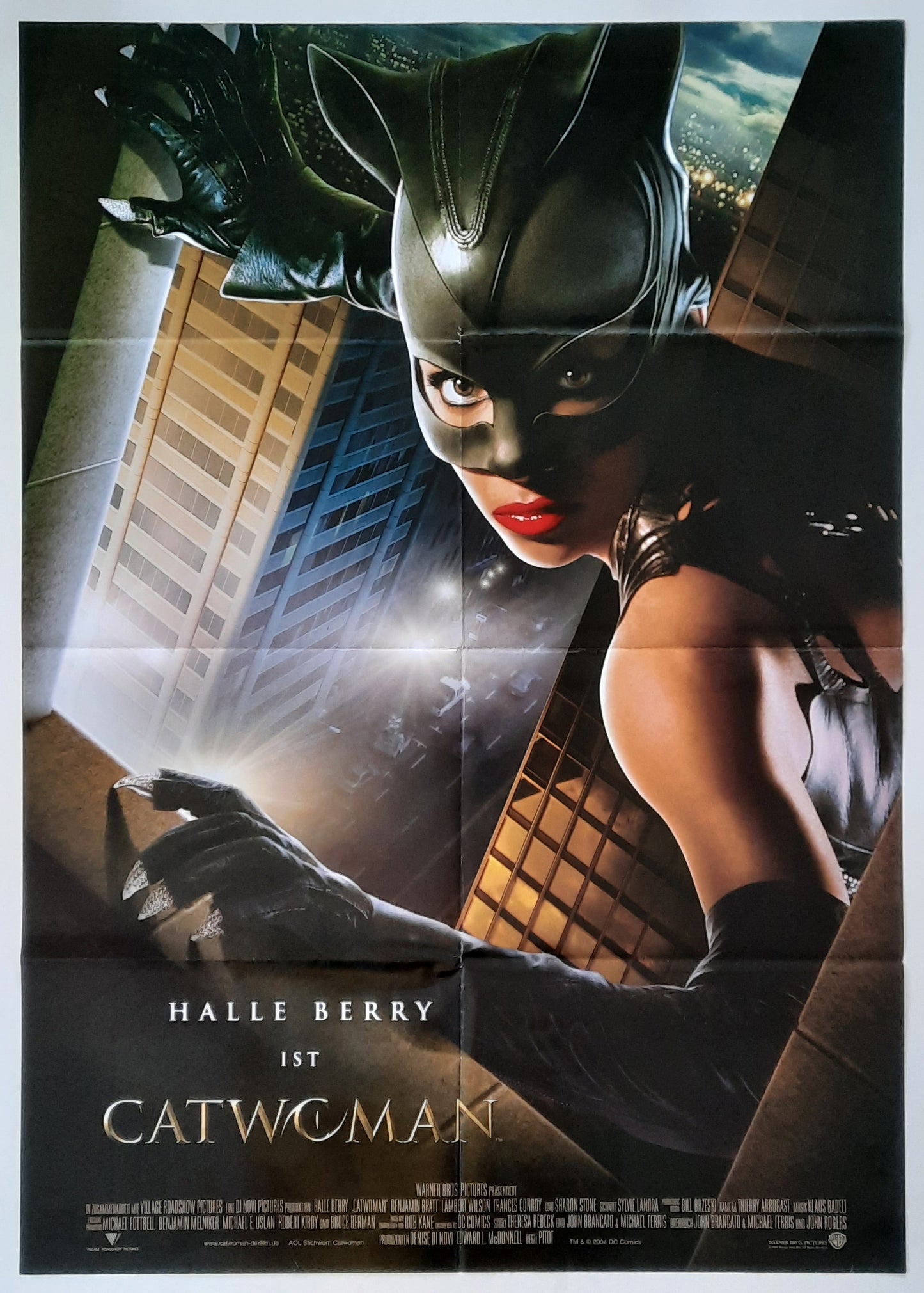 CATWOMAN 2004 Halle Berry german 1-sheet movie poster
