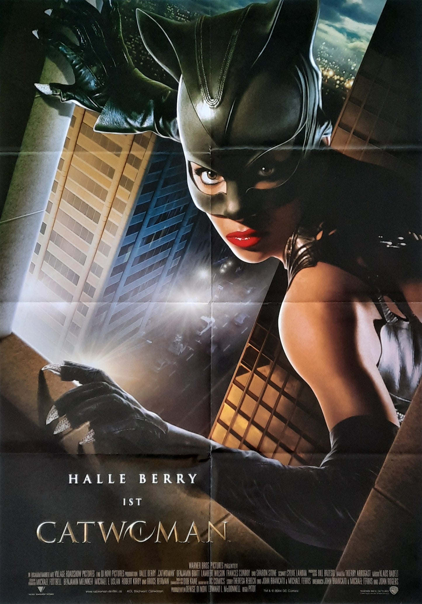 CATWOMAN 2004 Halle Berry german 1-sheet movie poster