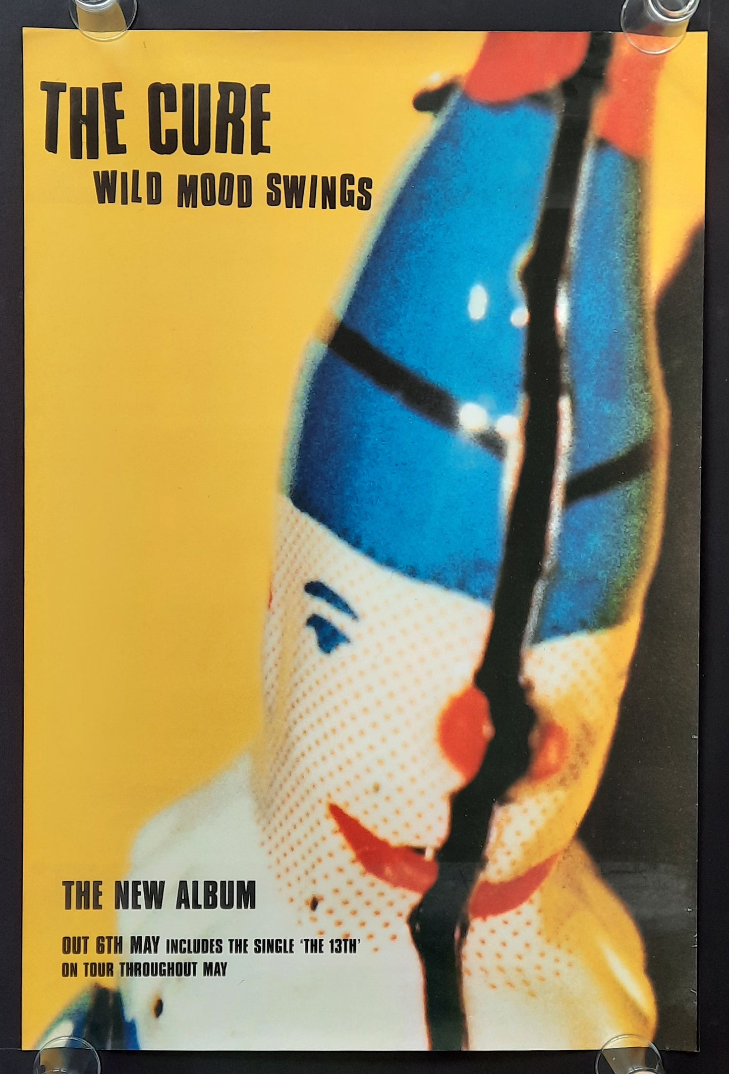 CURE 1996 Album Promotion Poster "Wild Mood Swings" 1st print