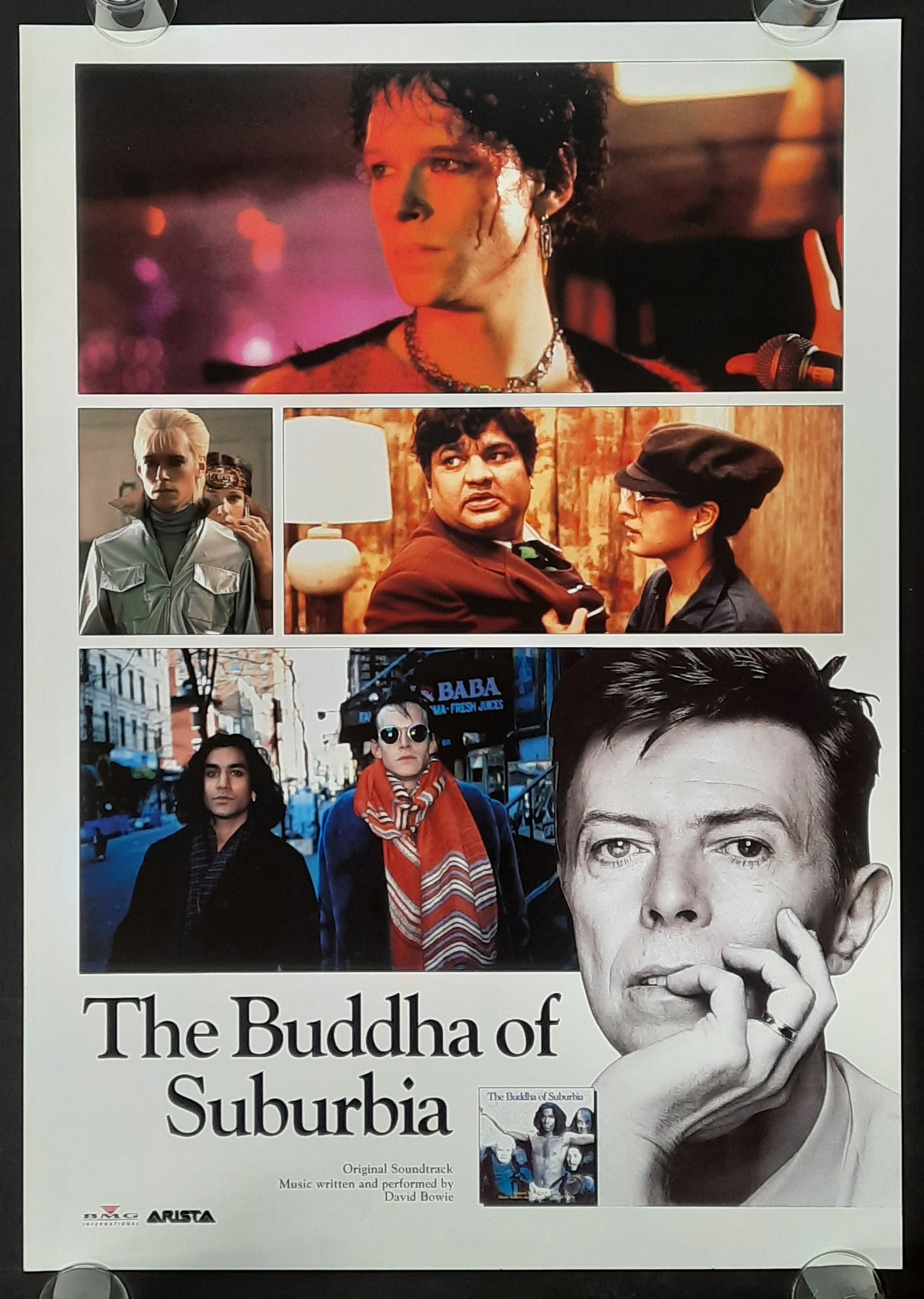 DAVID BOWIE 1993 Original Promotion Poster - 1993 Album "Buddha Of Suburbia" 1