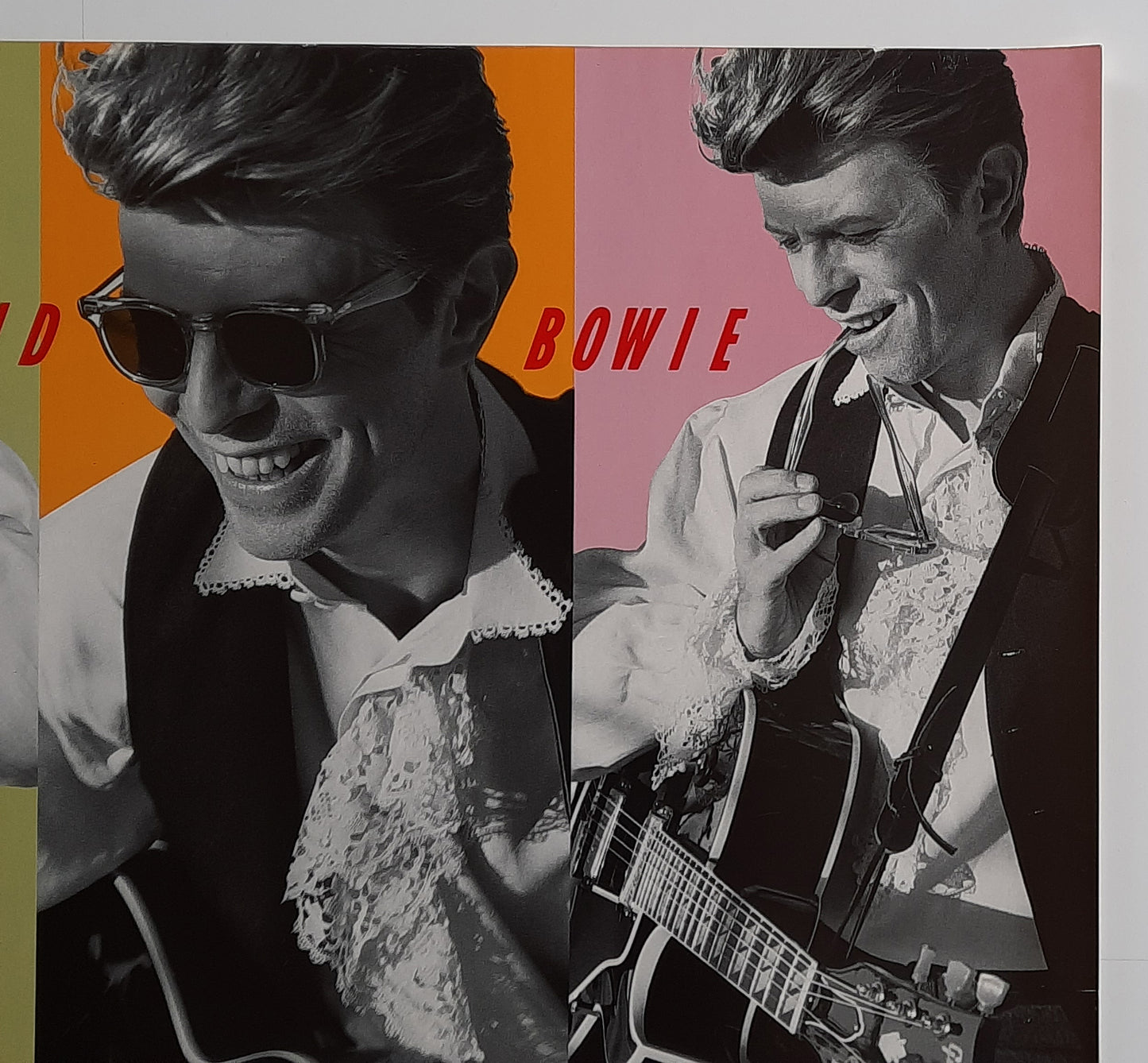 DAVID BOWIE Original Promotion Poster 1980 by HERB RITTS 5
