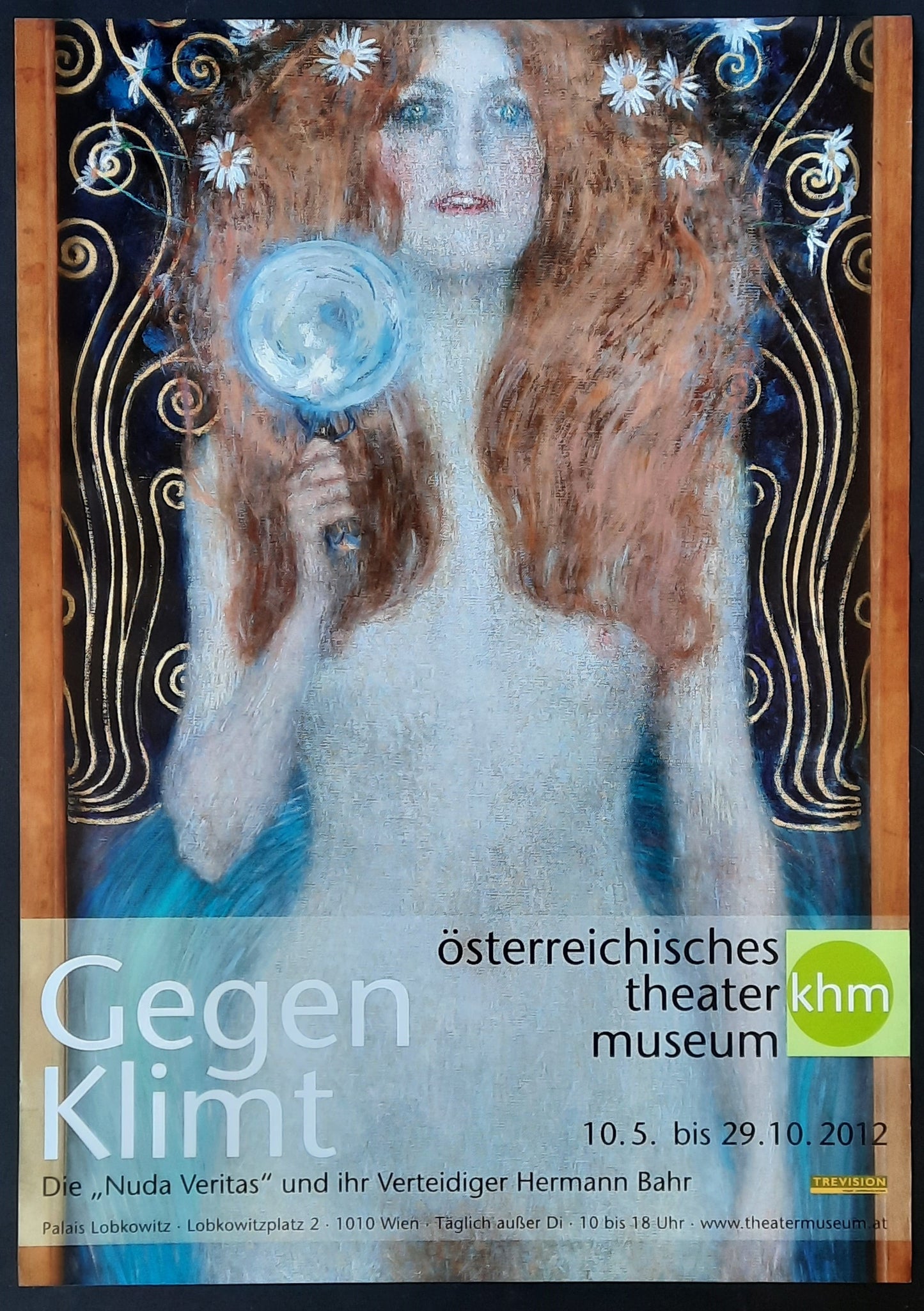 GUSTAV KLIMT Original Exhibition Poster 2012 Vienna Austria