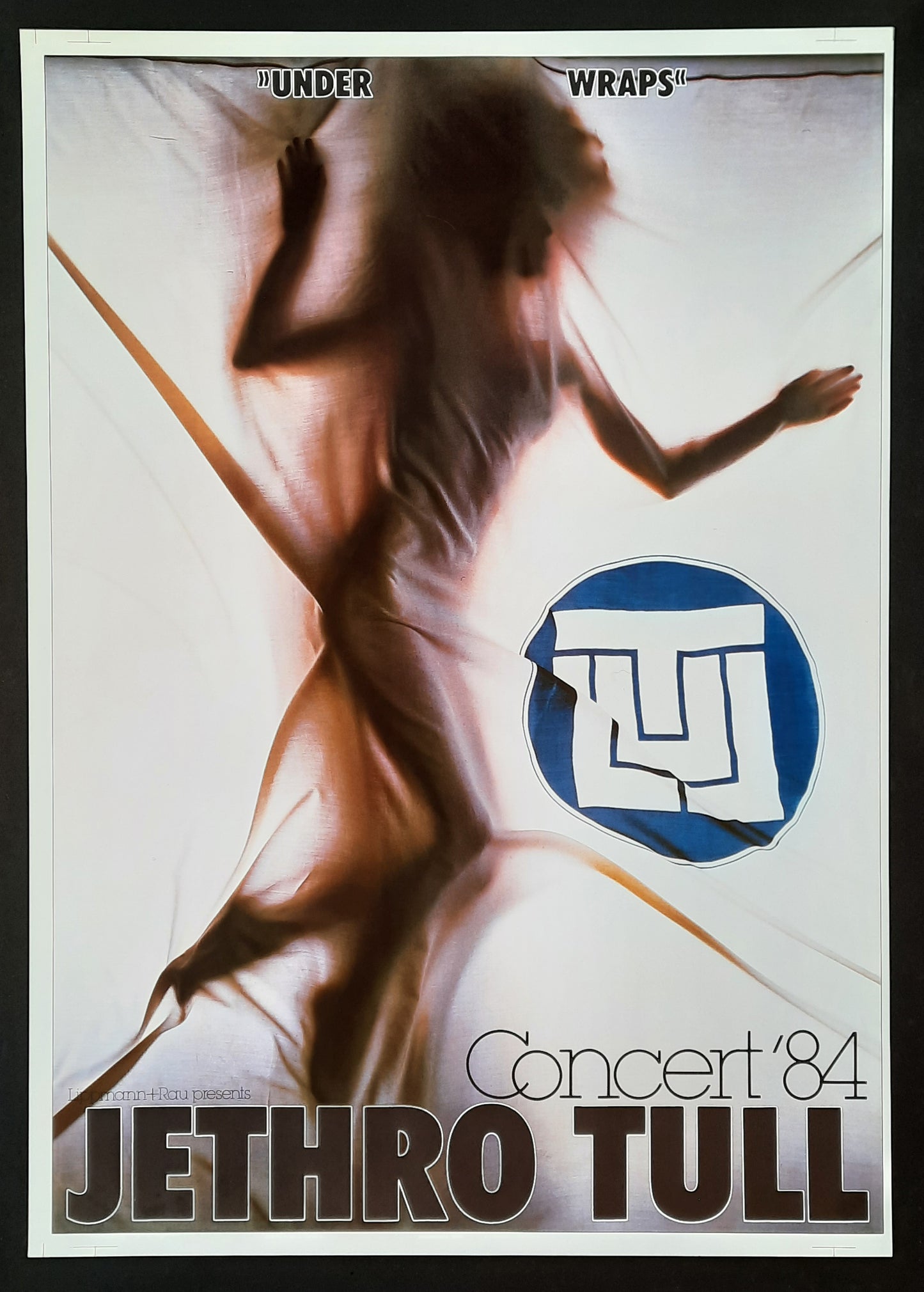 JETHRO TULL 1984 Tour Poster Germany 1st Print