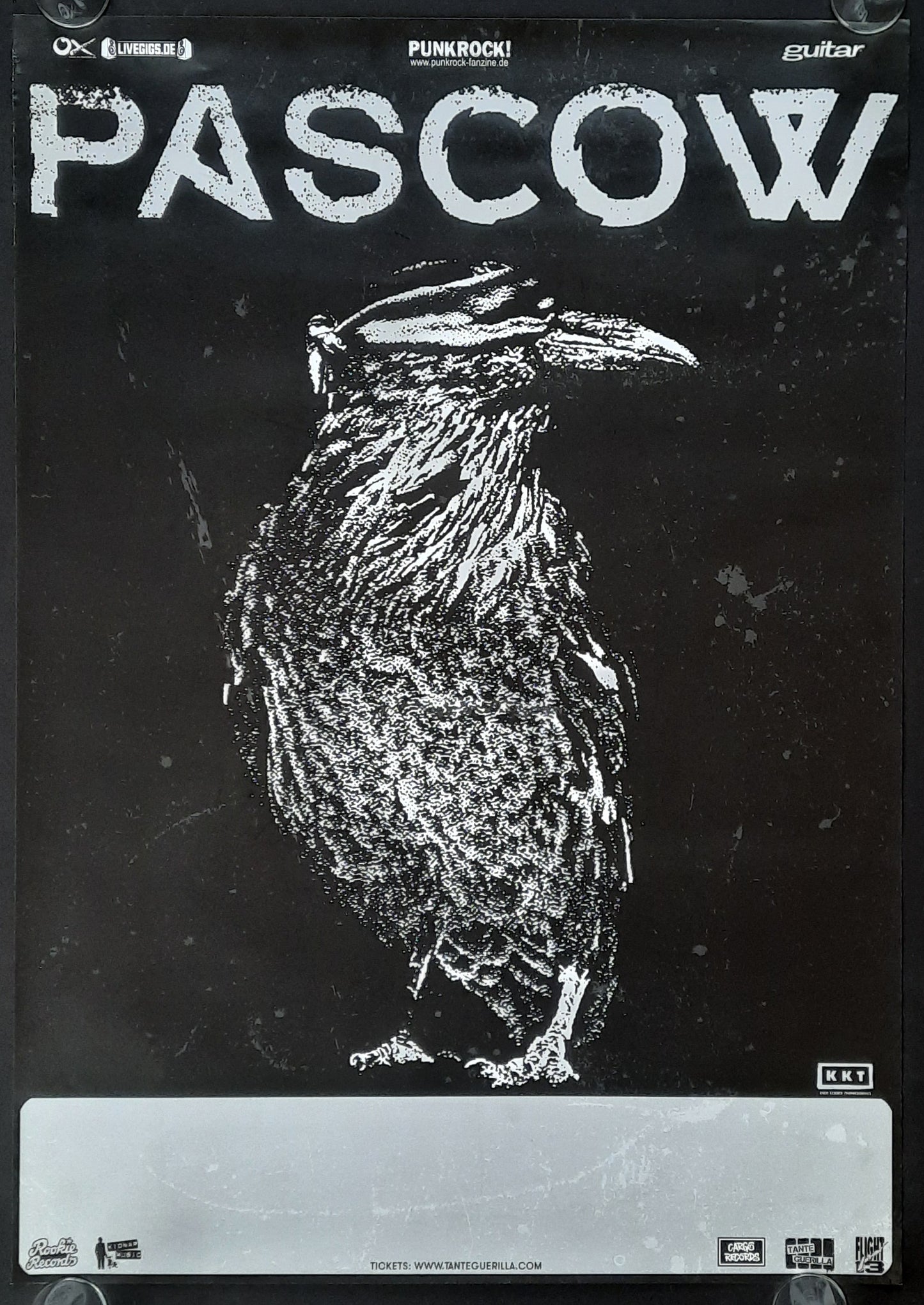 PASCOW Original Concert Poster 2014 Diene der Party Tour