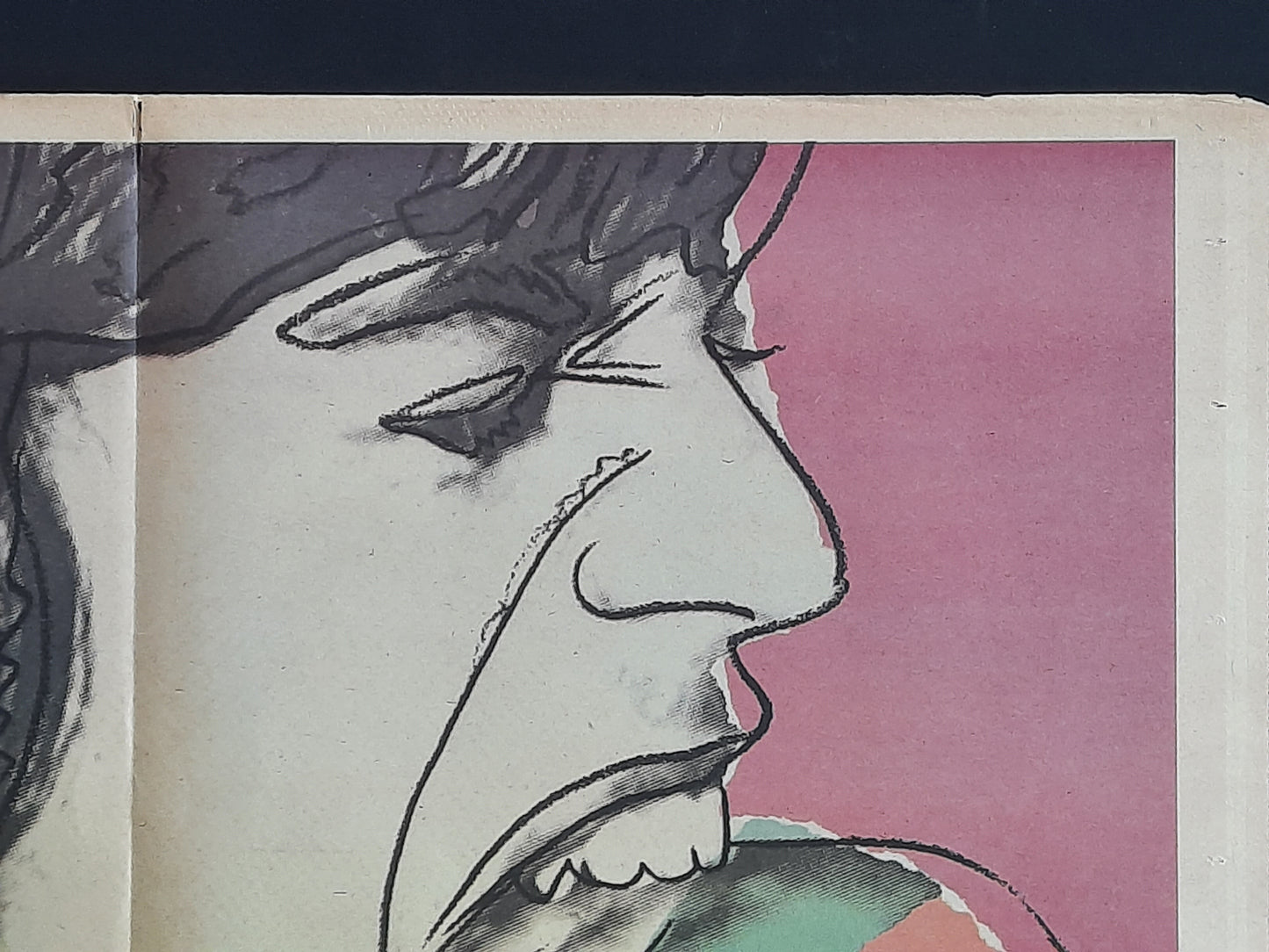 ROLLING STONES Original Press Promotion Poster - 1977 Album "Love You Live" by Andy Warhol Poster 1st Print