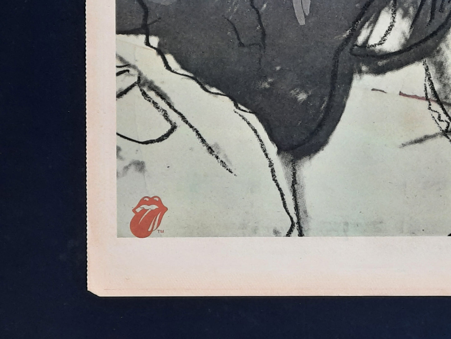 ROLLING STONES Original Press Promotion Poster - 1977 Album "Love You Live" by Andy Warhol Poster 1st Print