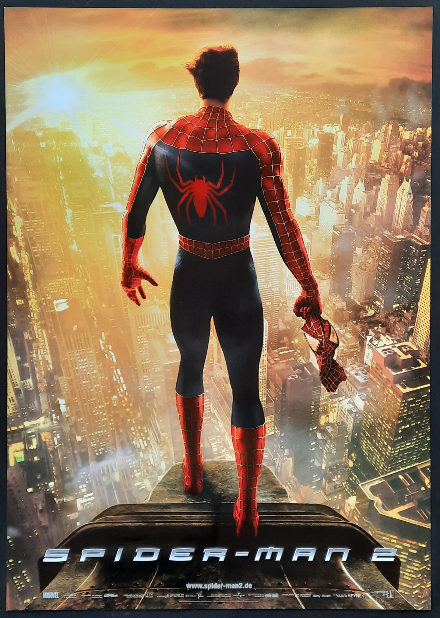 SPIDERMAN 2 Original Movie Poster Teaser 3 F 2002 ROLLED 2