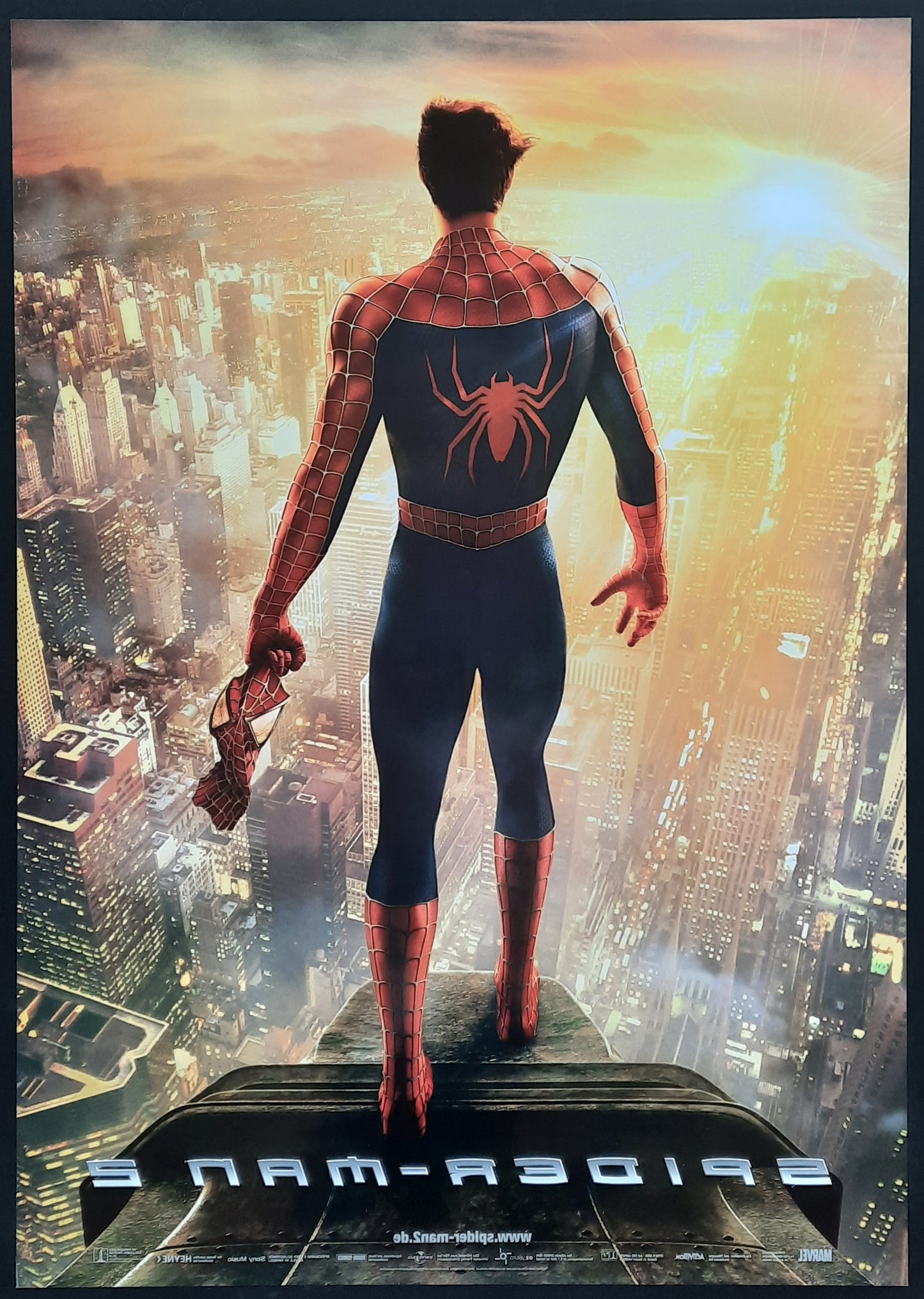 SPIDERMAN 2 Original Movie Poster Teaser 3 F 2002 ROLLED 3