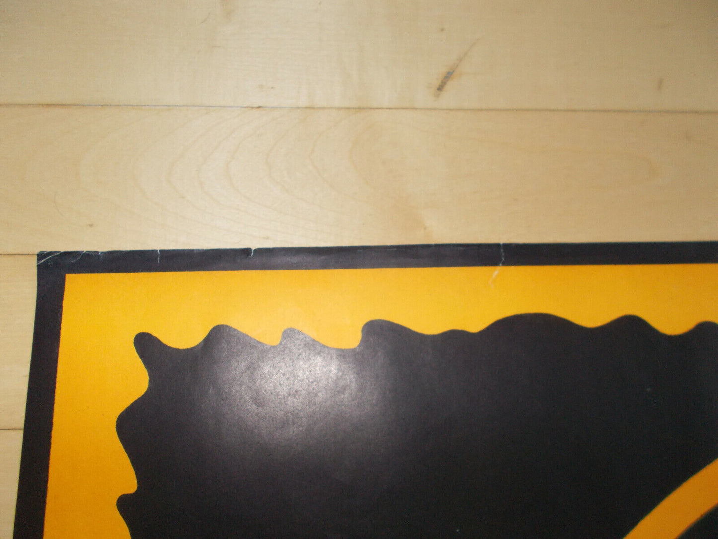 SCHWARZER KAISER Beer Original Advertising Poster 1950s Brauerei Liesing Vienna Austria