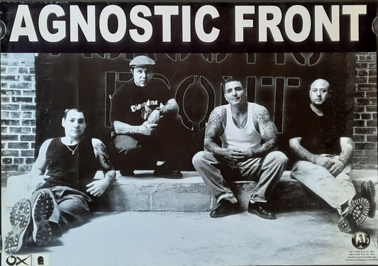 AGNOSTIC FRONT Original Concert Poster 2005 Tour 1
