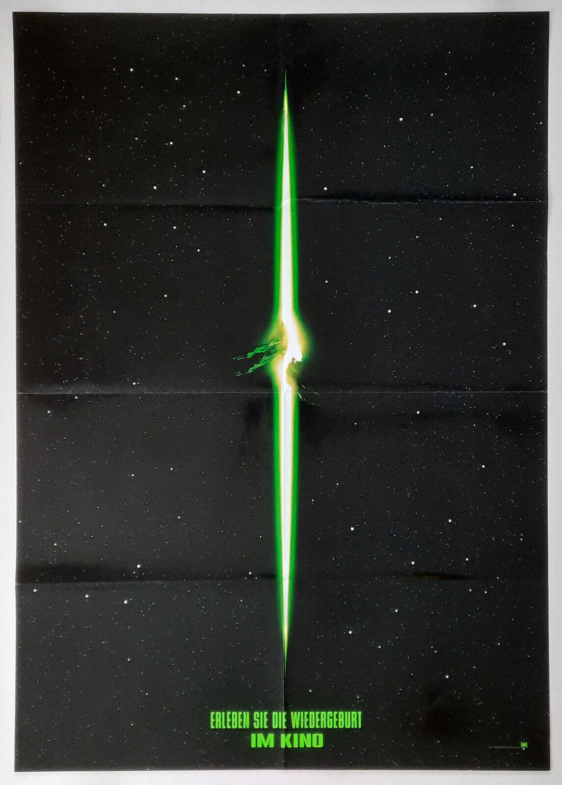 ALIEN RESURRECTION Original Movie Poster 1997 Teaser Sigourney Weaver German 1-Sheet 2