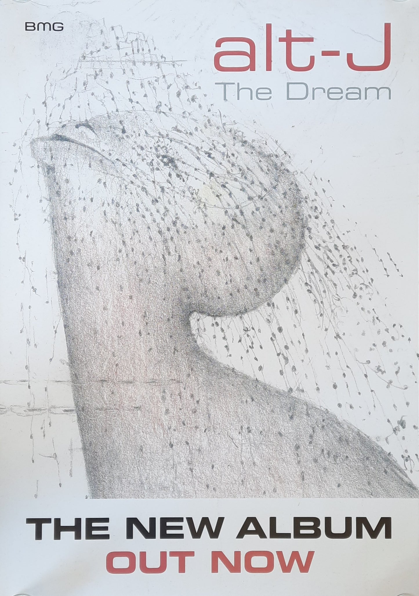 ALT-J 2022 Original Promotion Poster - Album THE DREAM