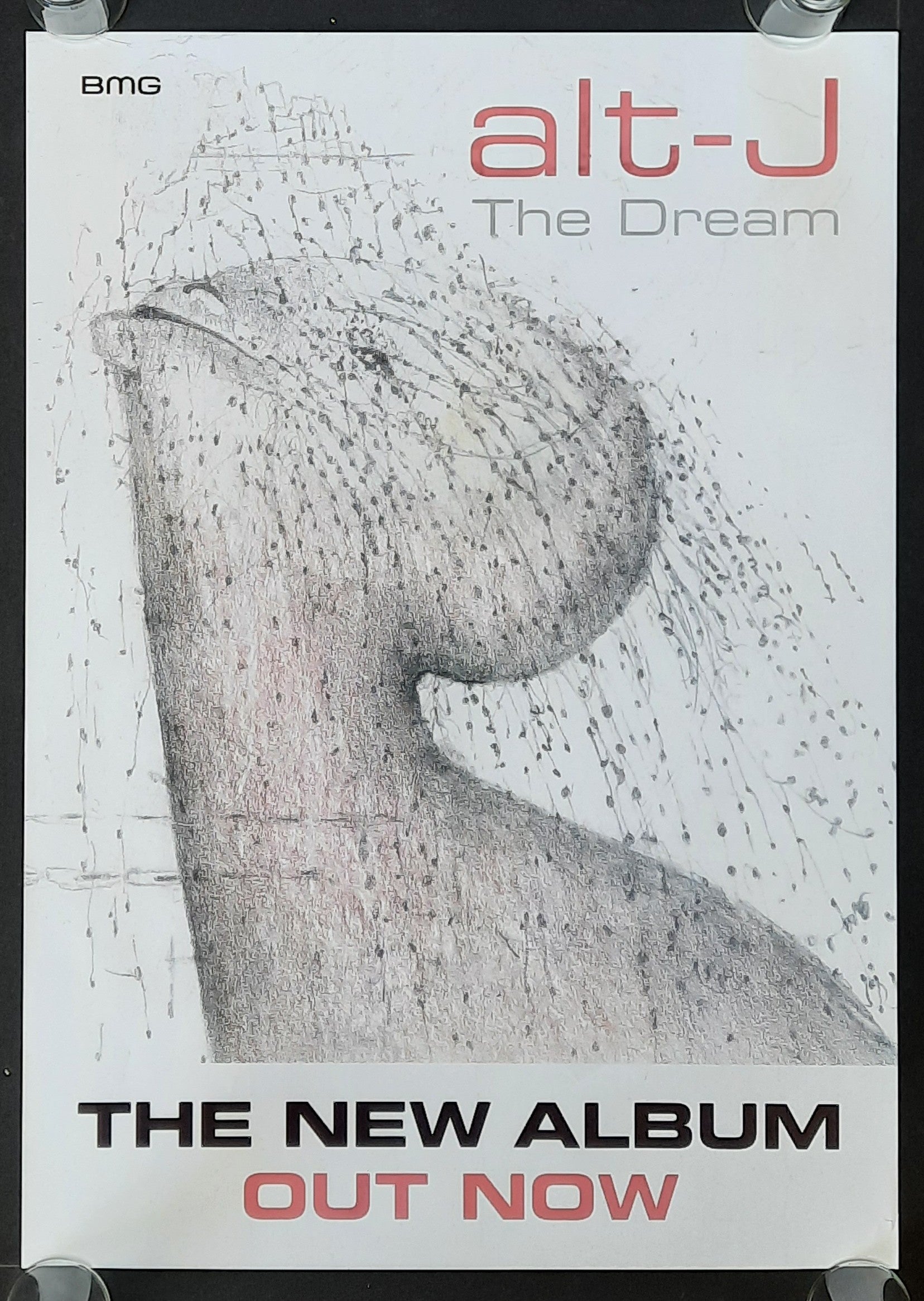 ALT-J 2022 Original Promotion Poster - Album THE DREAM small version
