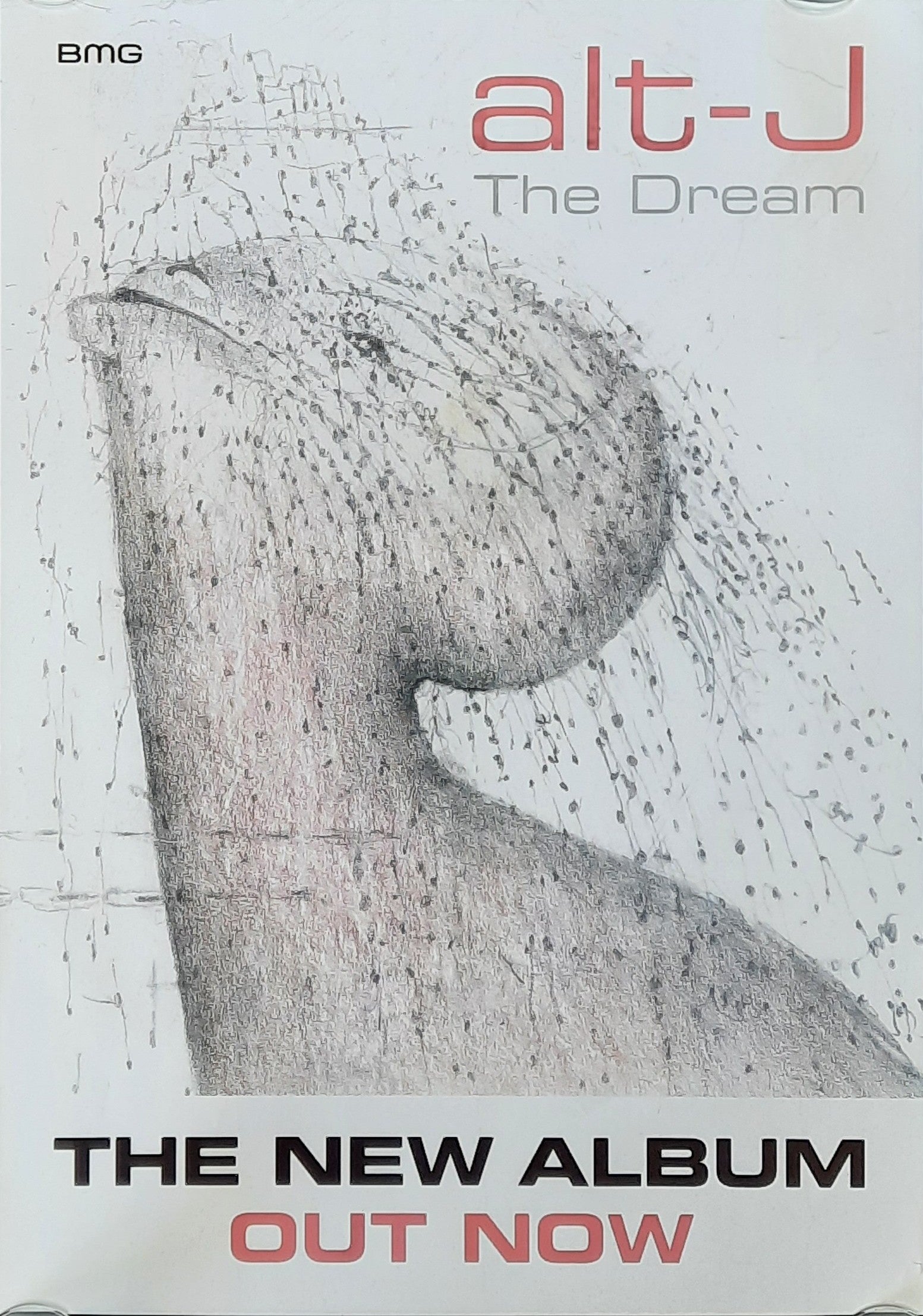 ALT-J 2022 Original Promotion Poster - Album THE DREAM small version