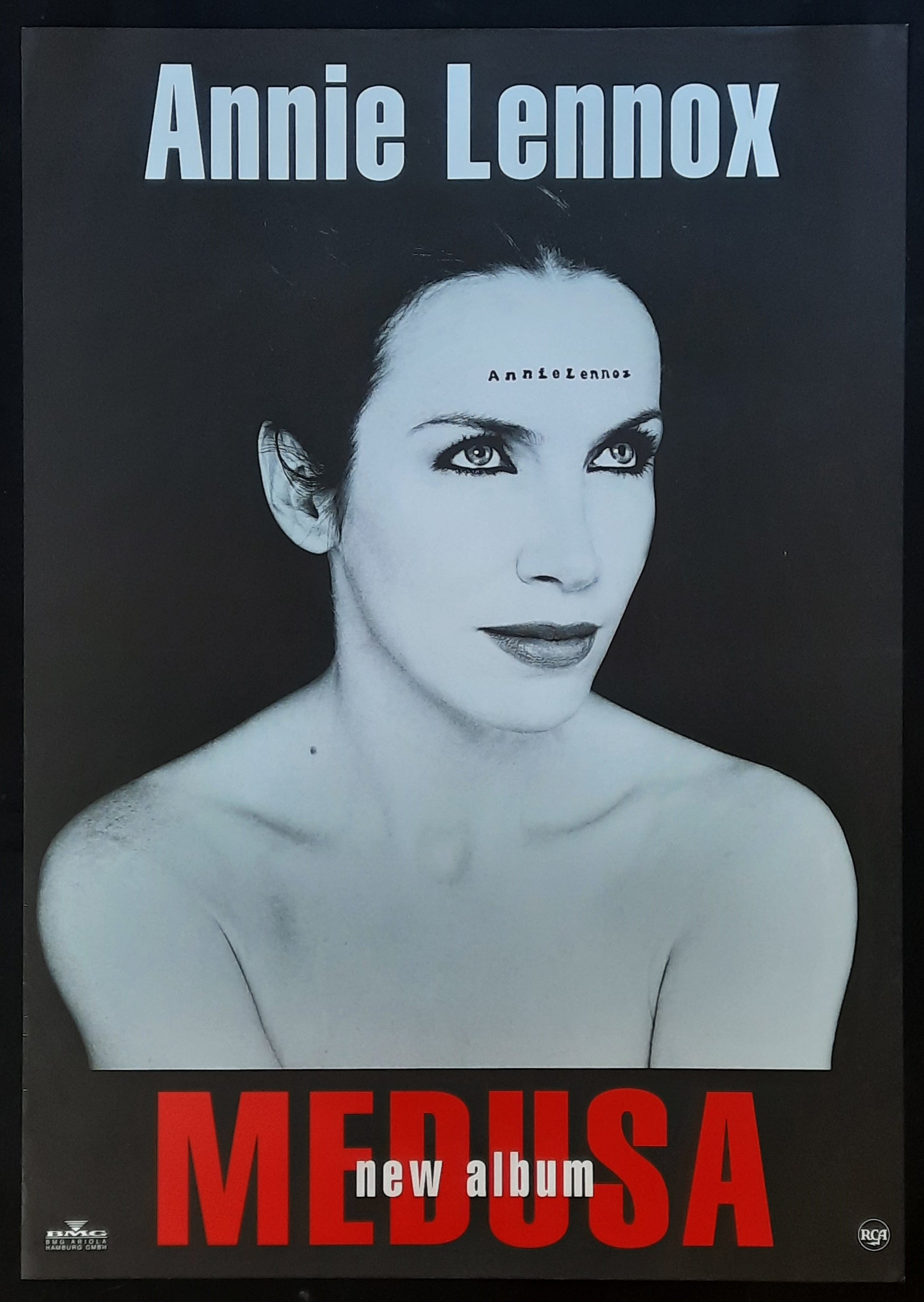 ANNIE LENNOX Original Promotion Poster - 1995 Album MEDUSA