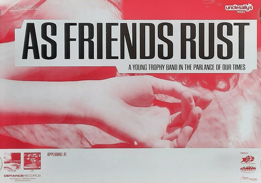 AS FRIENDS RUST Original Concert Poster 2002 World Tour 42x59d (15)