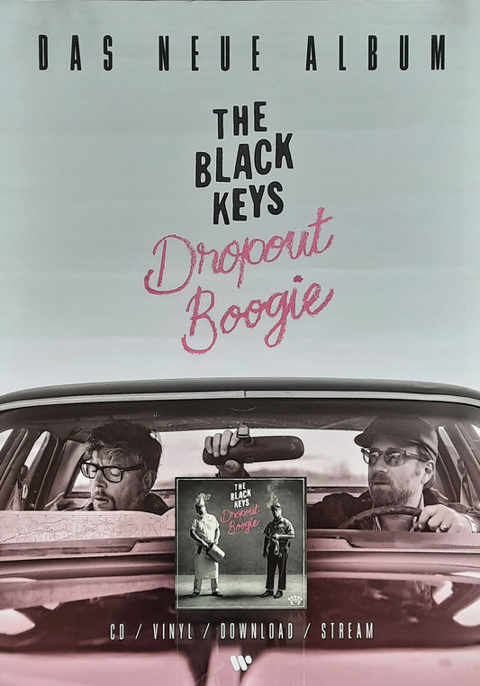 BLACK KEYS Original Promotion Poster - 2022 Album DROPOUT BOOGIE 1