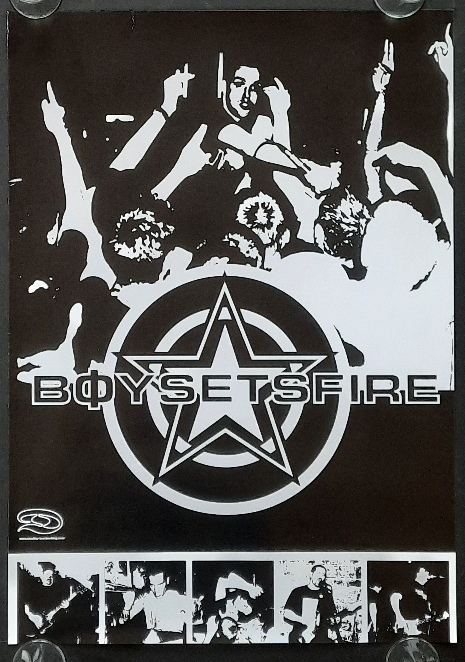 BOYSETSFIRE Original Concert Poster 2000s World Tour 42x59c (10)