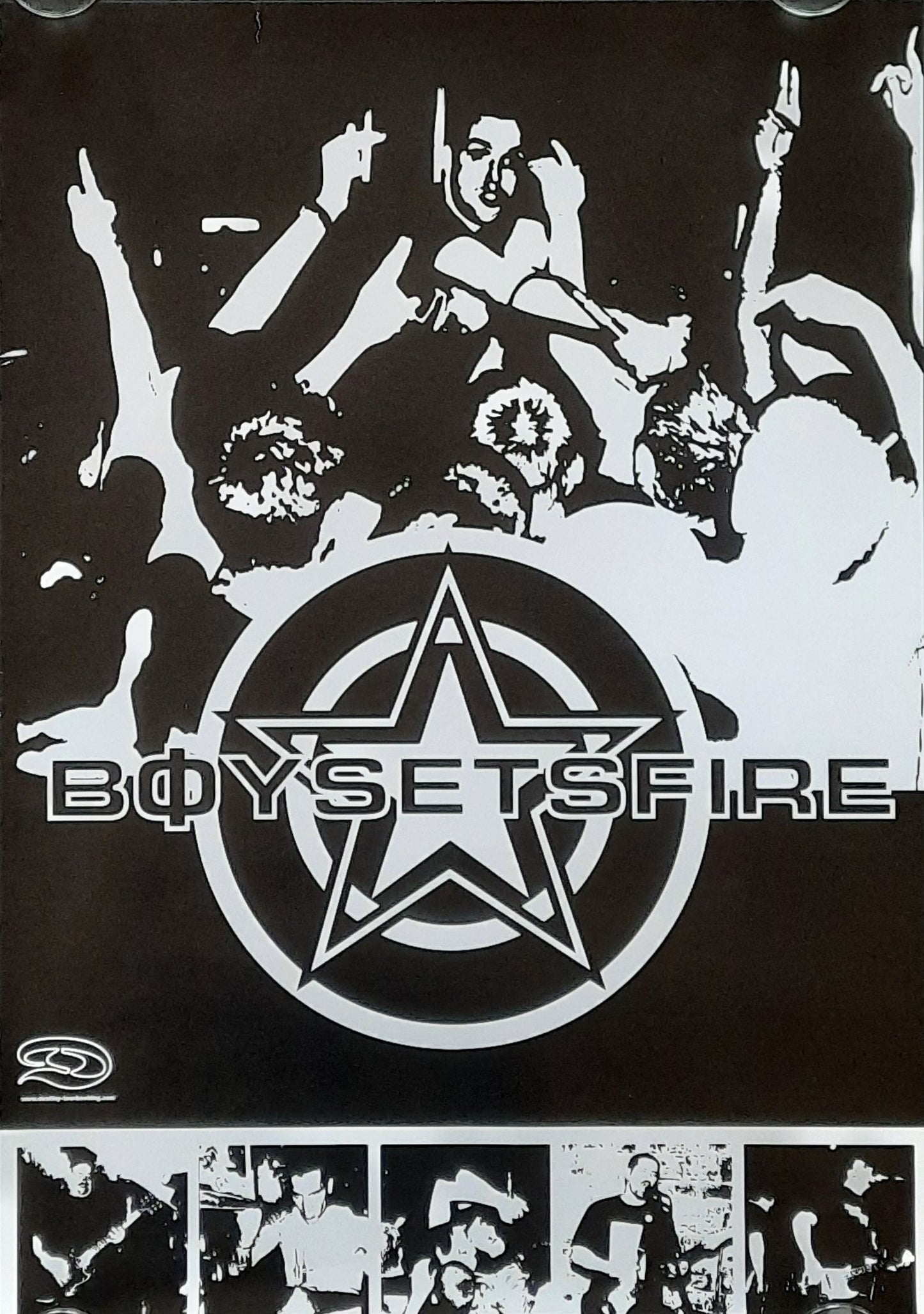 BOYSETSFIRE Original Concert Poster 2000s World Tour 42x59c (10)