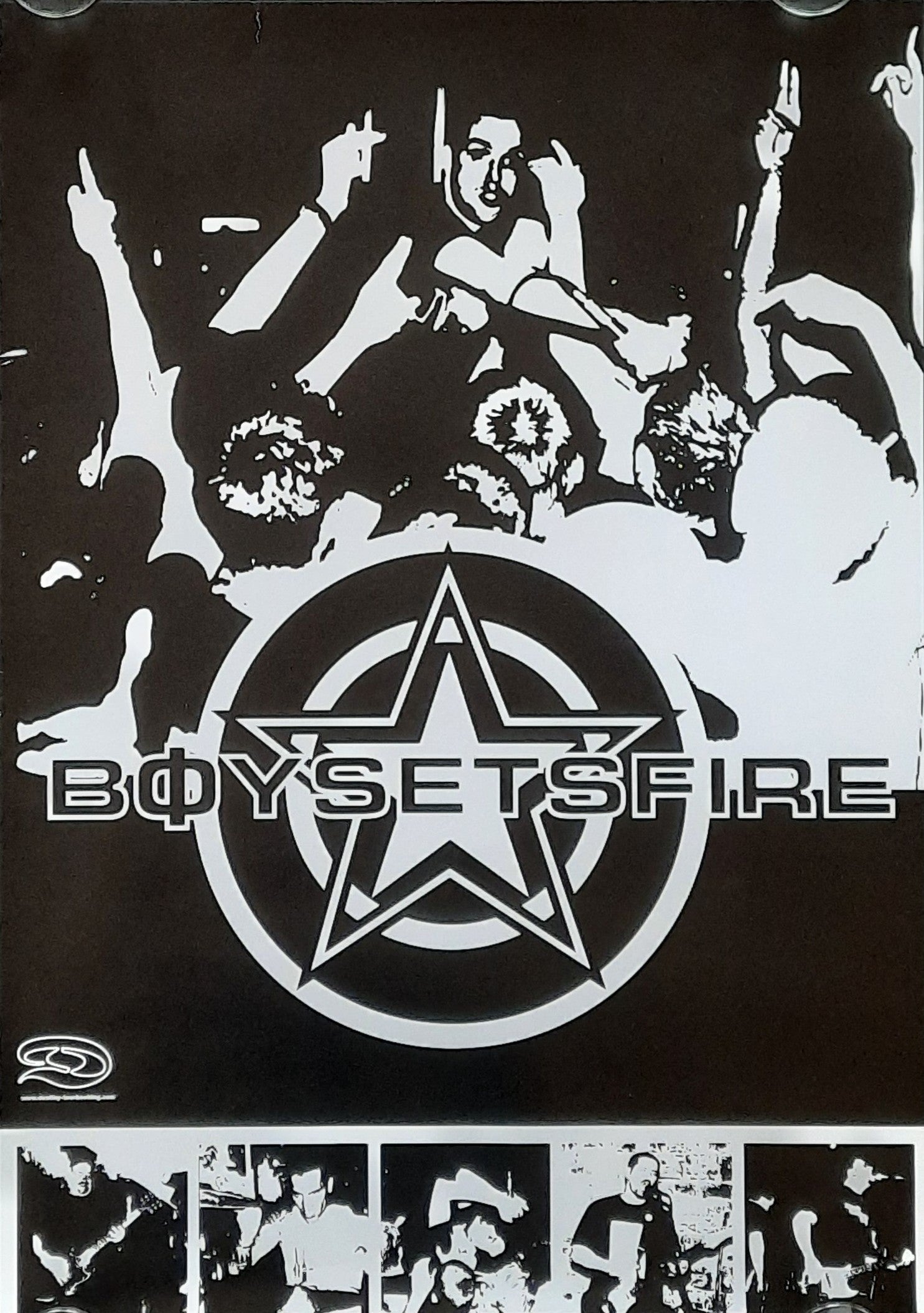 BOYSETSFIRE Original Concert Poster 2000s World Tour 42x59c (10)