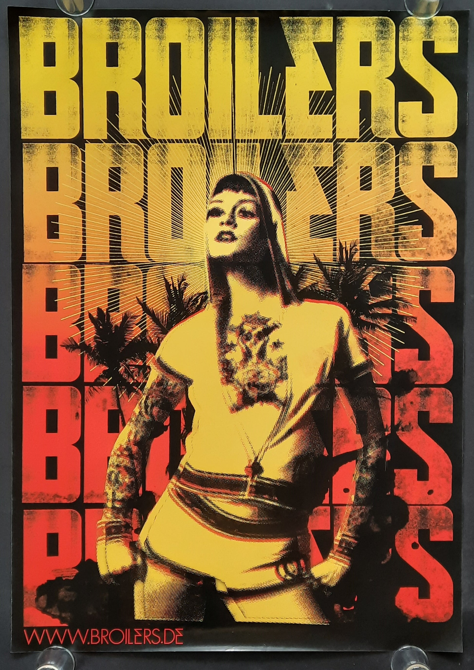 BROILERS Original Promotion Poster 2004