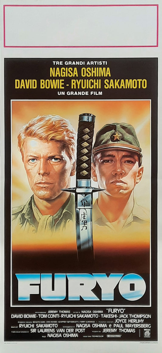 FURYO 1983 David Bowie Italian Movie Poster