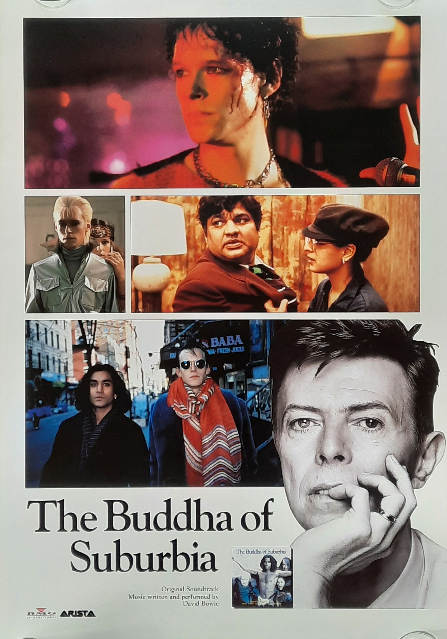 DAVID BOWIE 1993 Promotion Poster "Buddha Of Suburbia" 1st print