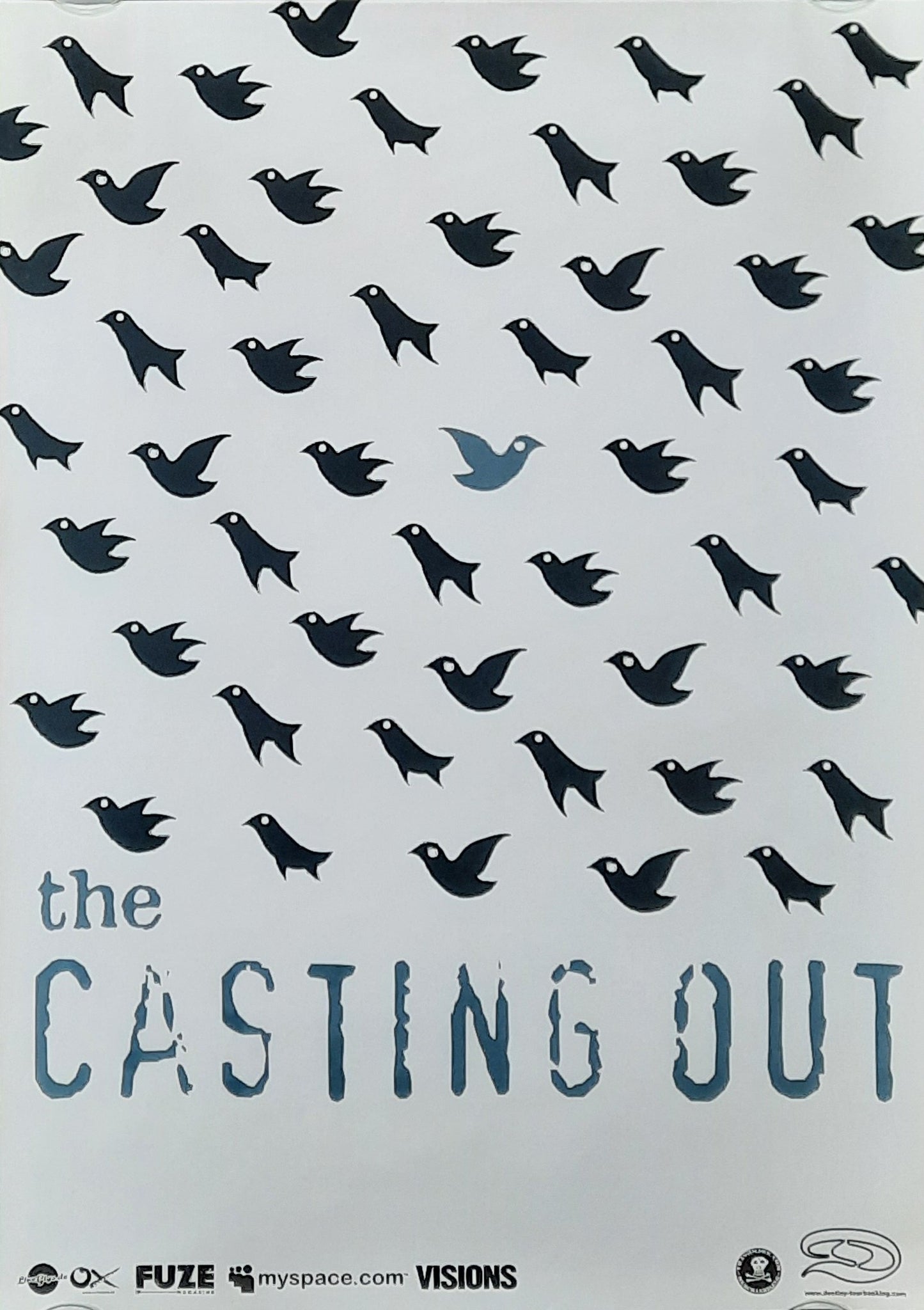 CASTING OUT Original Concert Poster 2007 World Tour 42x59d (3)