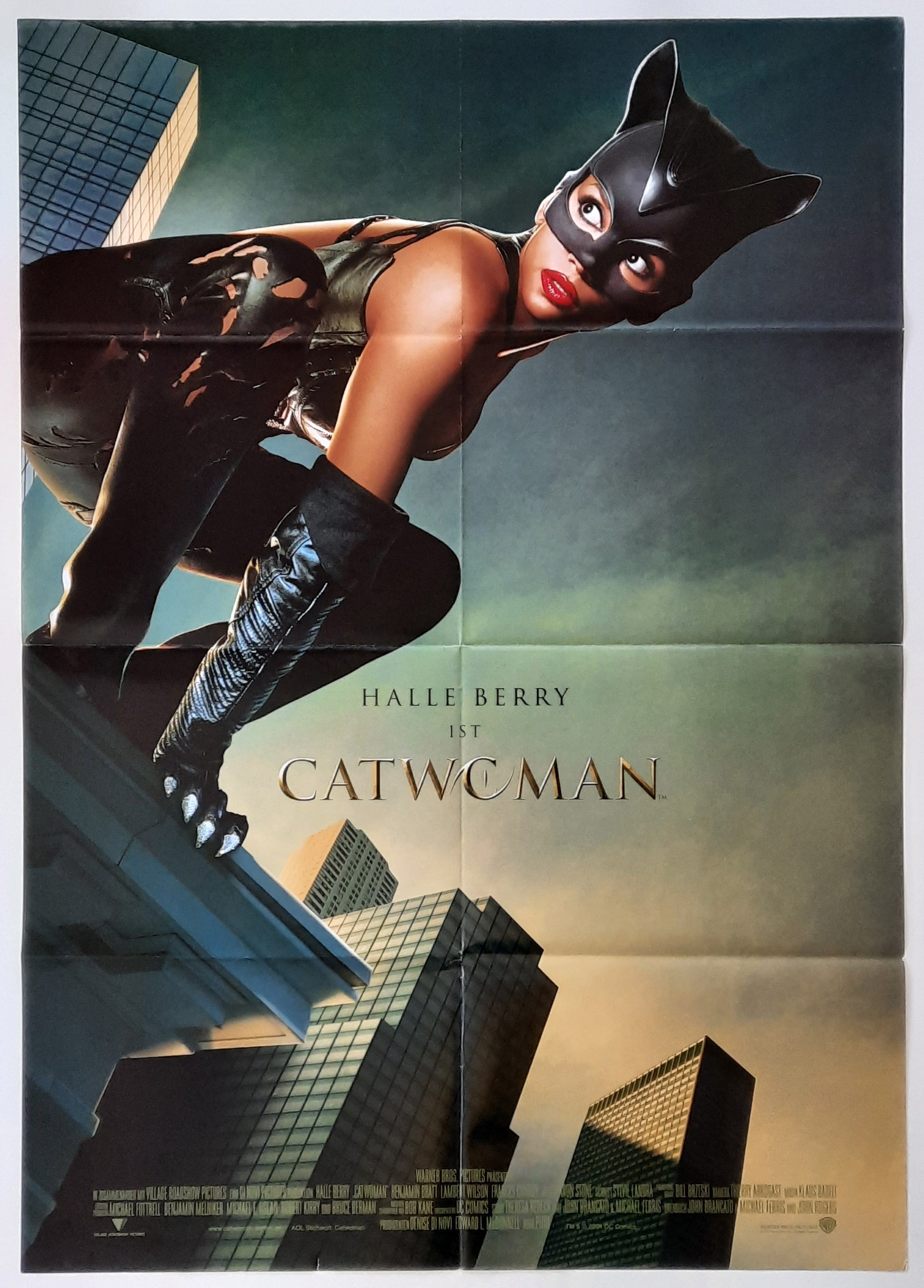 CATWOMAN Original Movie Poster B 2004 Halle Berry German 1-sheet 1