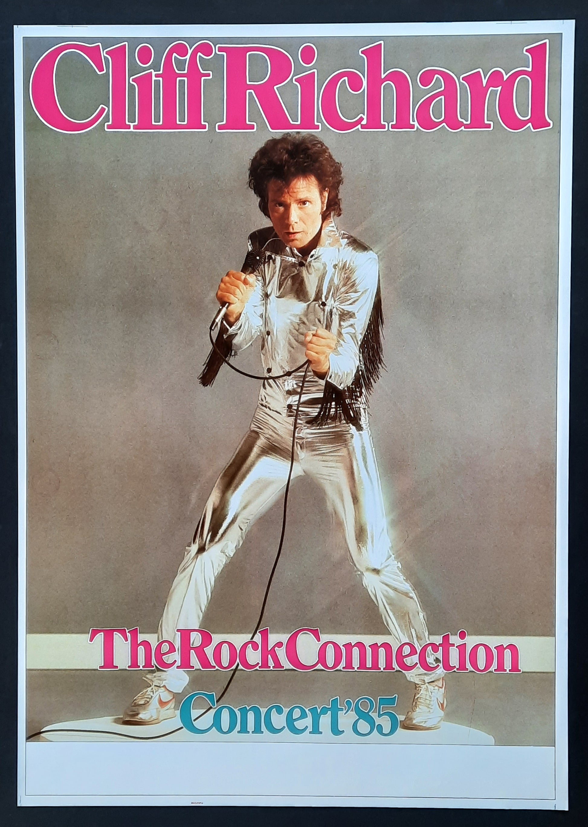 CLIFF RICHARD Original Concert Poster . 1985 Tour Germany 1