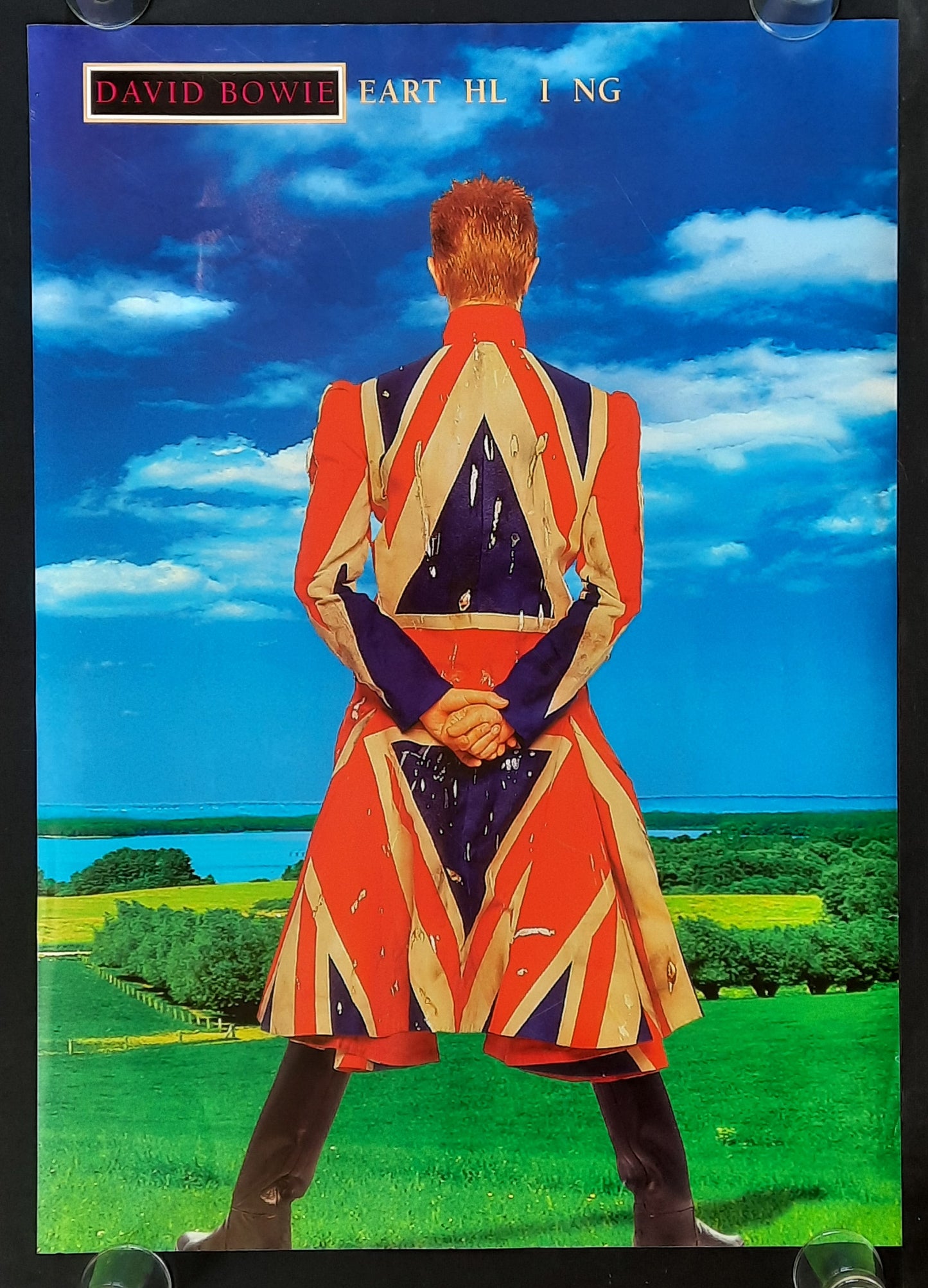 DAVID BOWIE 1997 Original Promotion Poster - 1997 Album "Earthling" 1