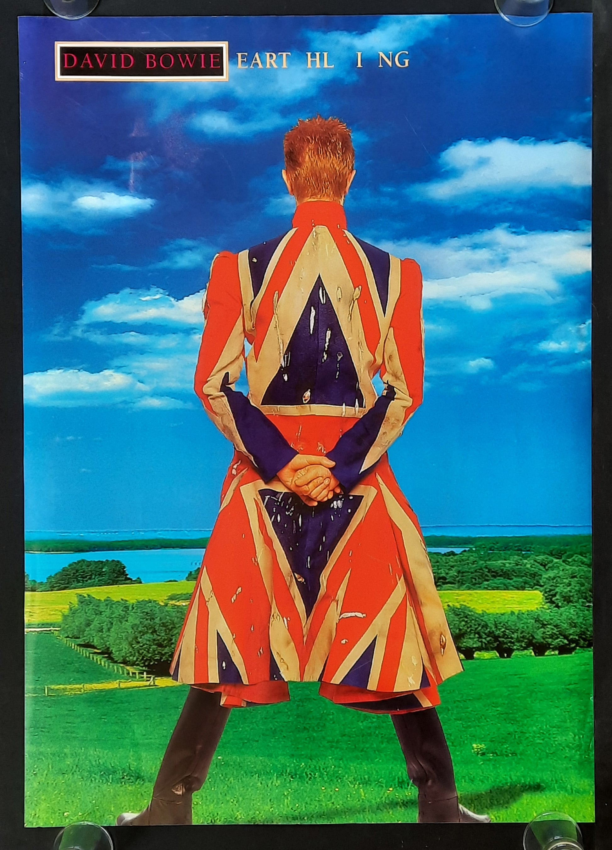 DAVID BOWIE 1997 Original Promotion Poster - 1997 Album "Earthling" 1