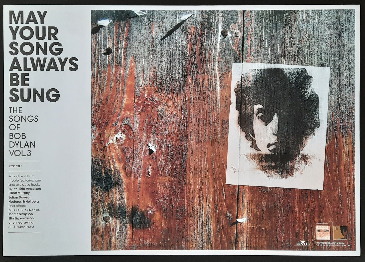 BOB DYLAN Original Promotion Poster - 2003 Album "May Your Songs..."