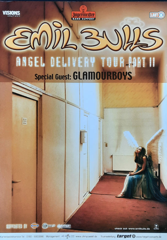 EMIL BULLS Original Concert Poster 2001 Europe Germany