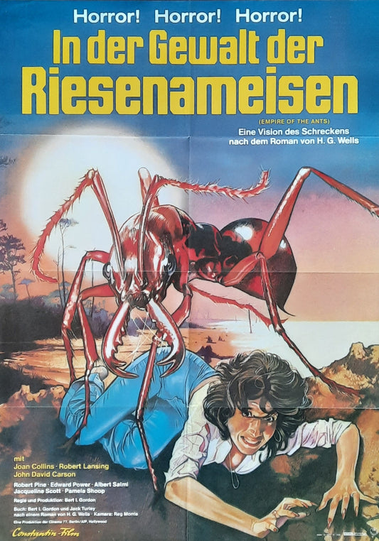 EMPIRE OF THE ANTS Original Movie Poster 1977 Joan Collins Germany 1