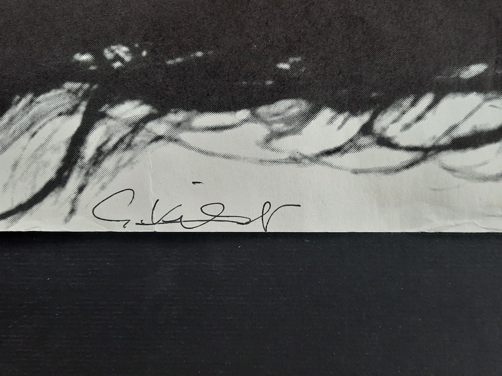 FRANK ZAPPA Original Concert Poster December 4, 1970 Hamburg Germany by G. KIESER signed!