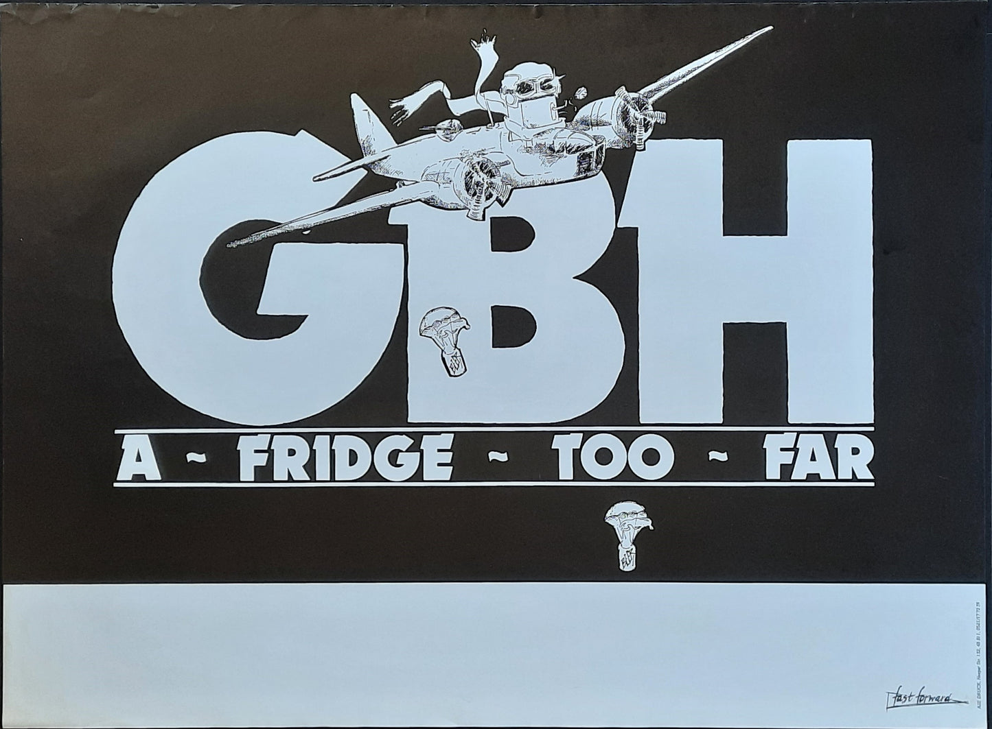 GBH Original Concert Poster 1989 Europe
