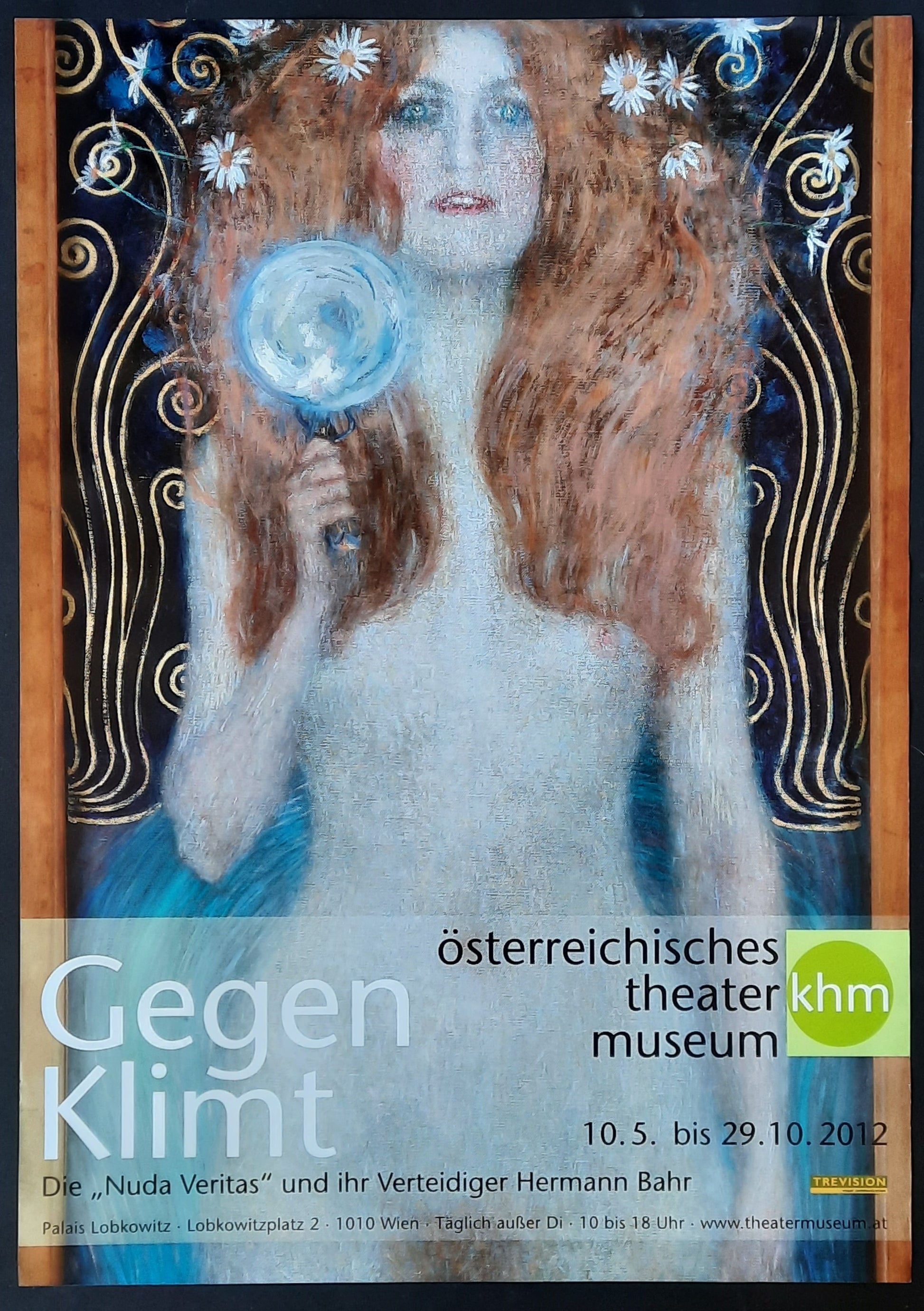 GUSTAV KLIMT Original Exhibition Poster 2012 Vienna Austria