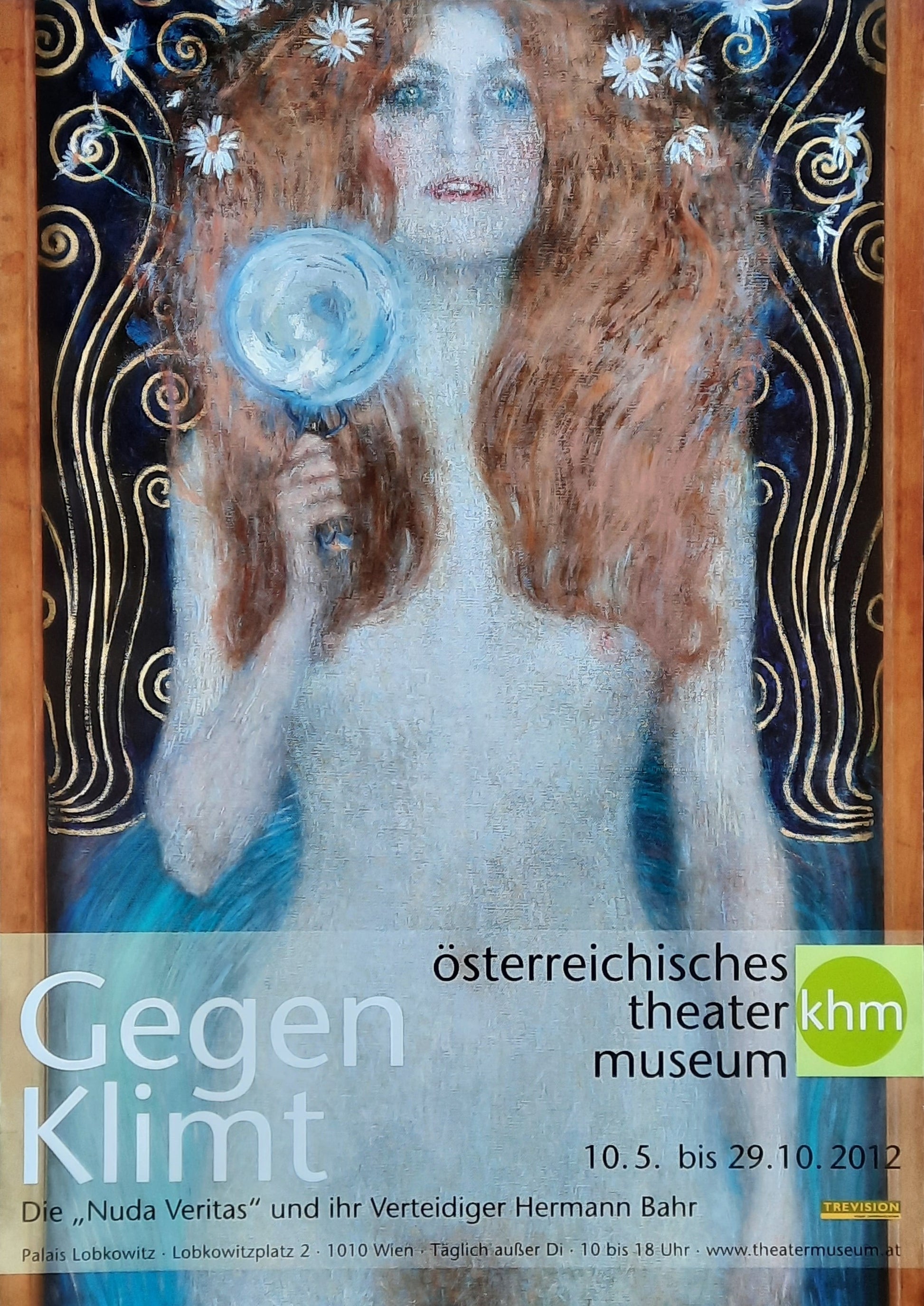 GUSTAV KLIMT Original Exhibition Poster 2012 Vienna Austria