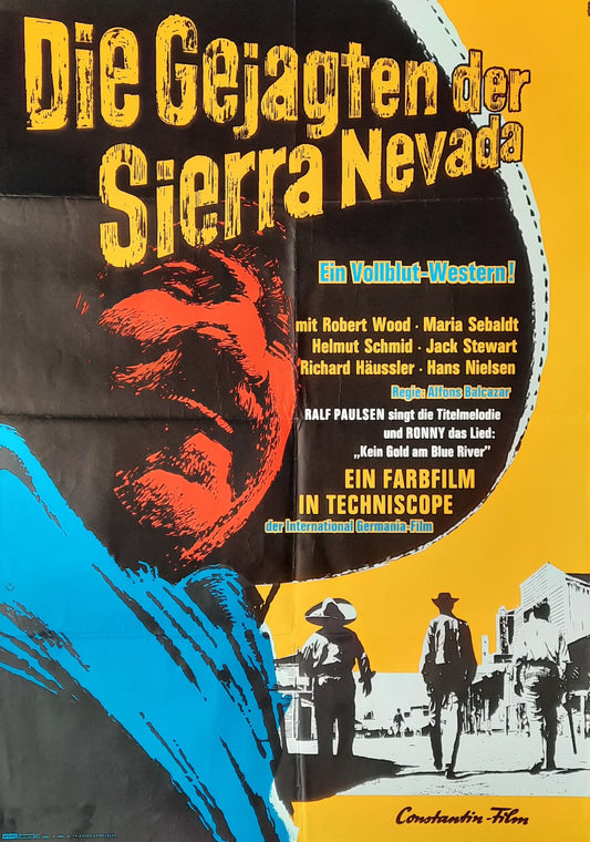 LOS PISTOLEROS DE ARIZONA 1965 German 1-Sheet Movie Poster