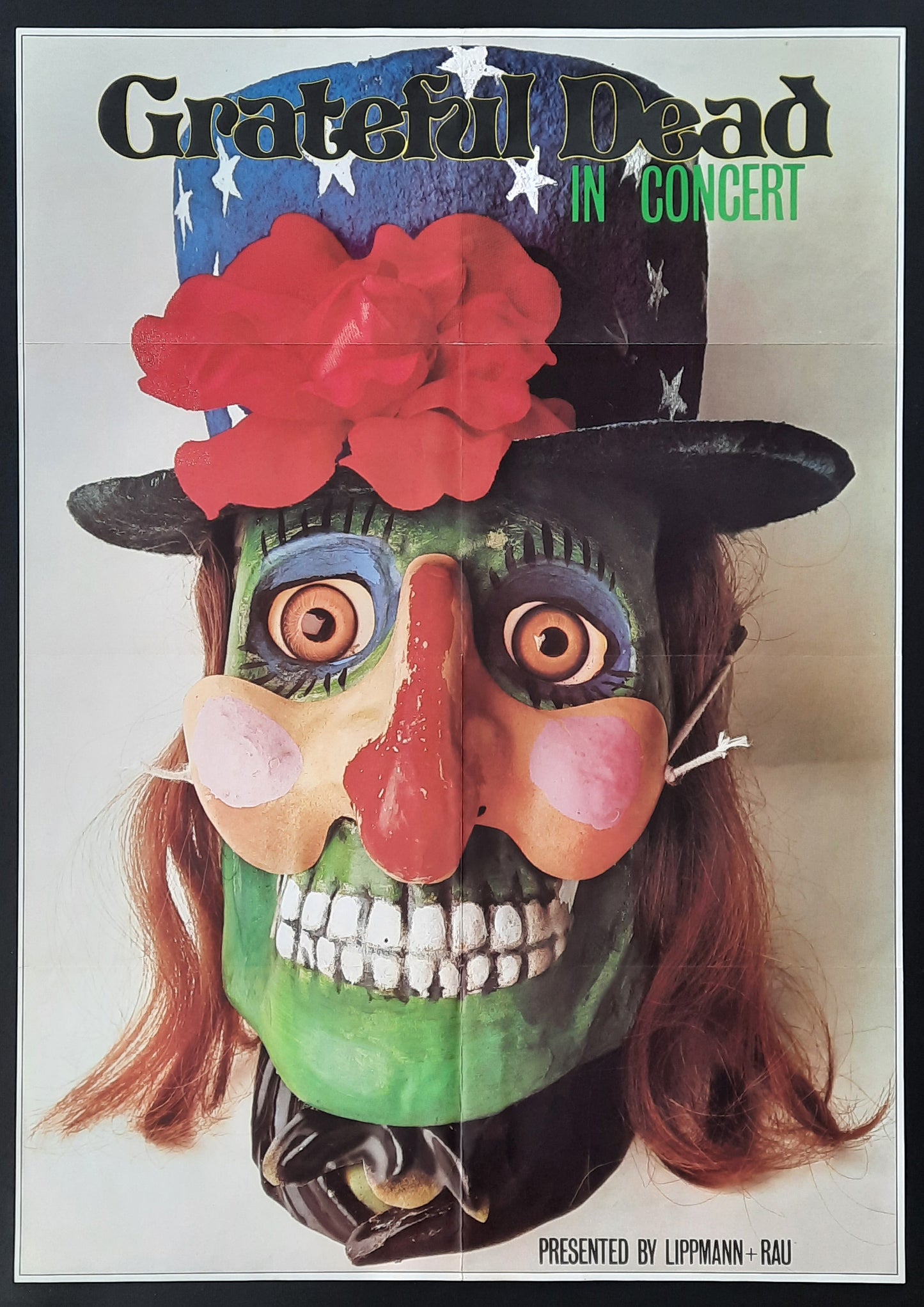 GRATEFUL DEAD 1974 Germany Tour Poster by Kieser "ORIGINAL"