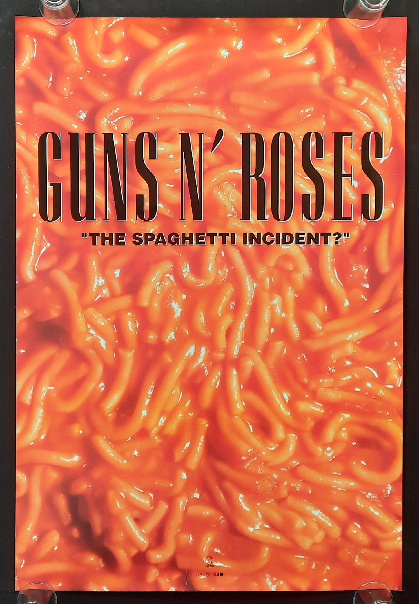 GUNS N' ROSES 1993 Album Promotion Poster "The Spaghetti Incident?" 1st print