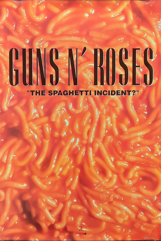 GUNS N' ROSES 1993 Album Promotion Poster "The Spaghetti Incident?" 1st print