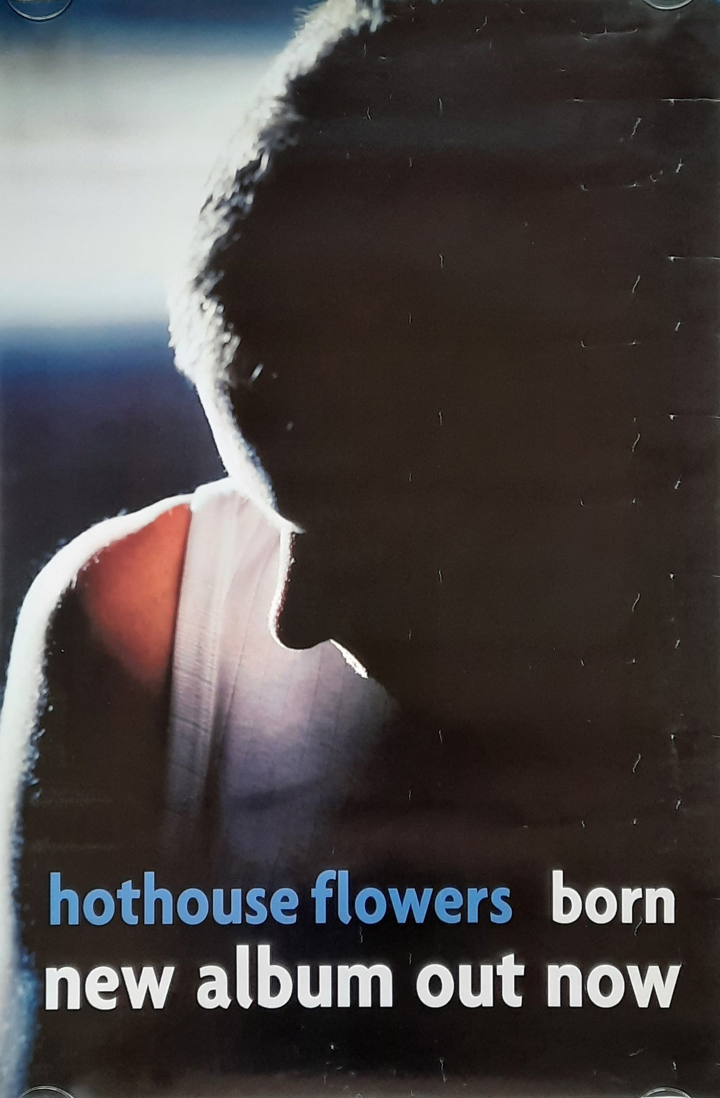 HOTHOUSE FLOWERS 1998 Promotion Poster Album "Born" 1st print