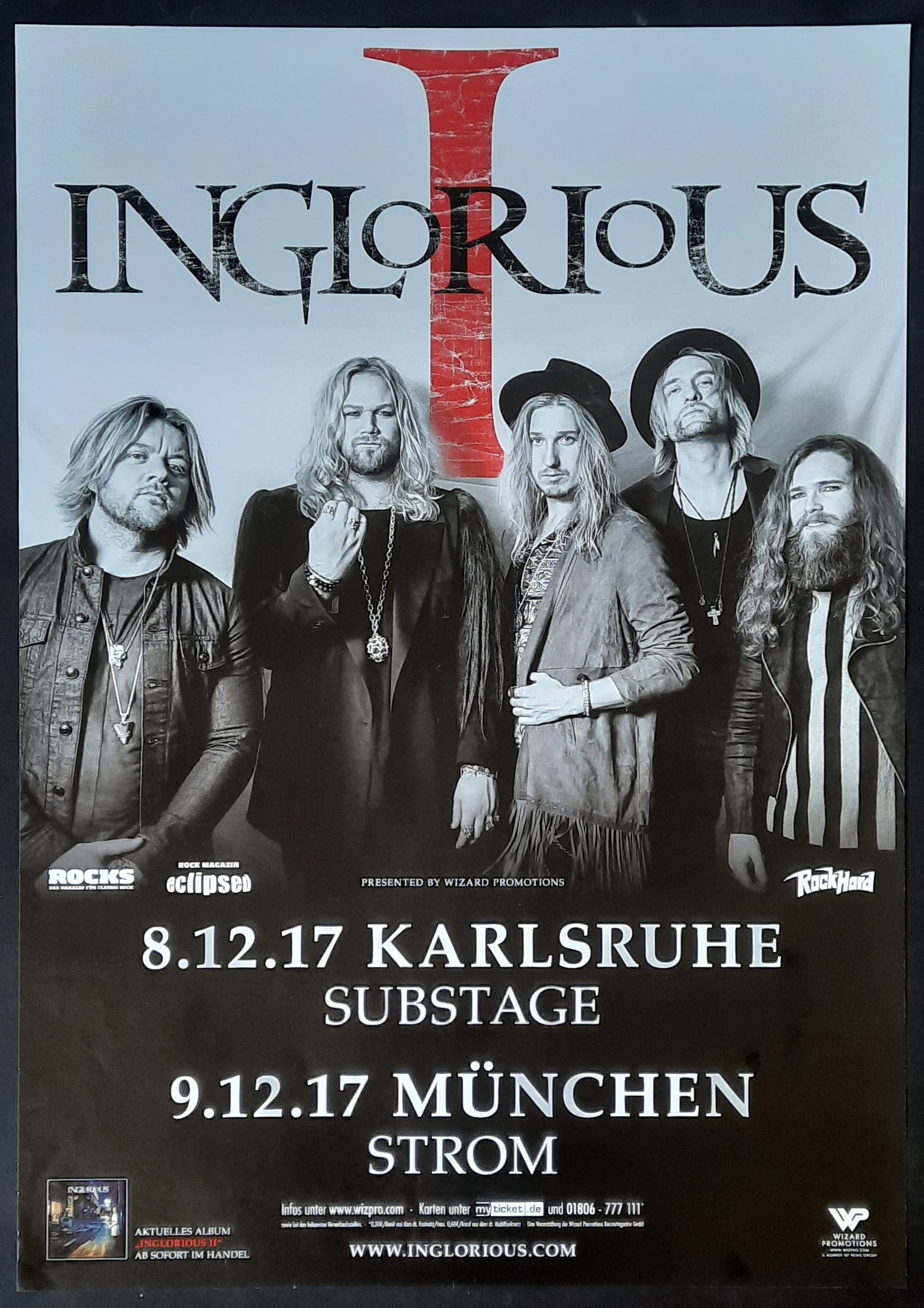 INA DETER Original Concert Poster November 29, 1981 Essen Germany