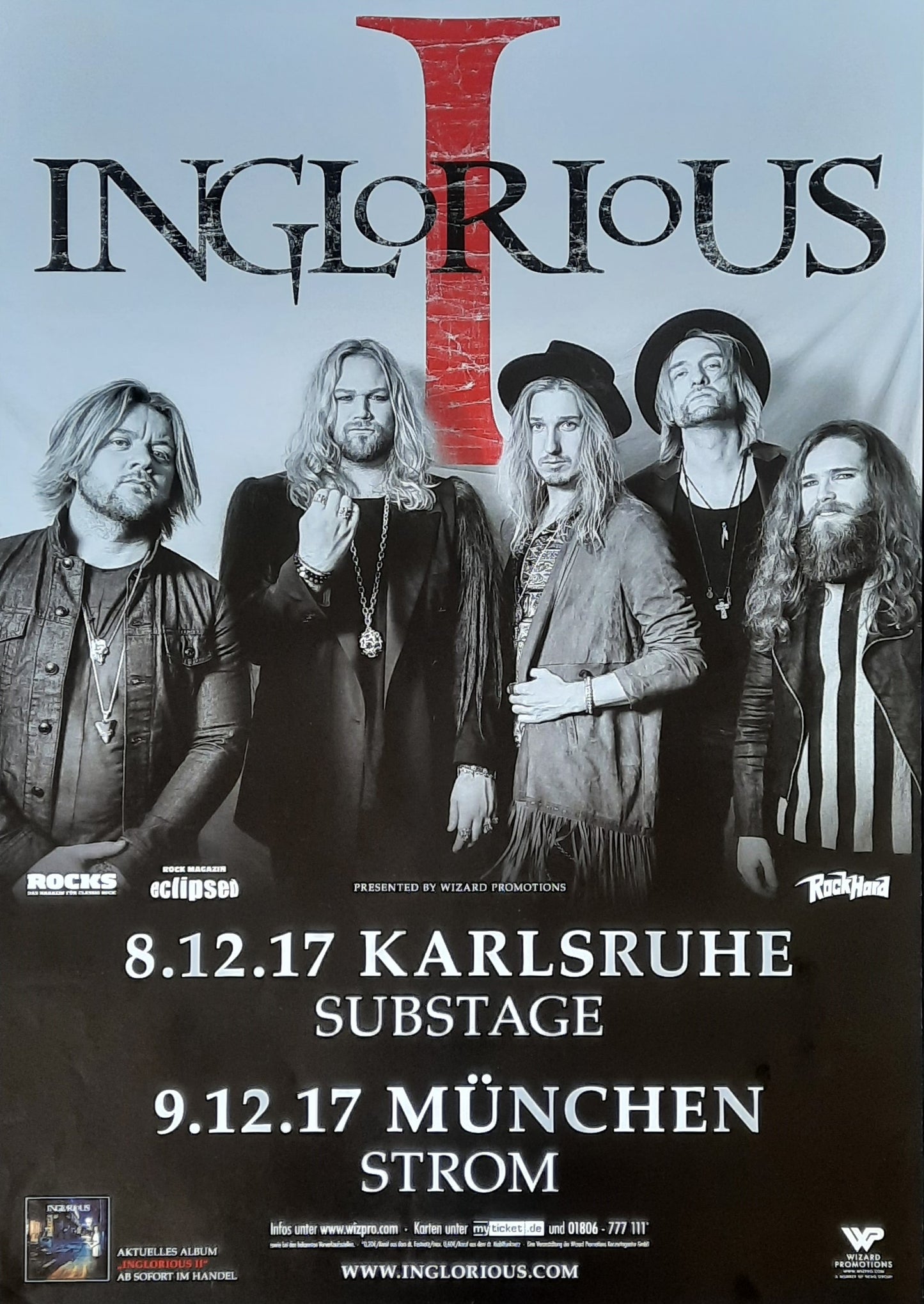 INA DETER Original Concert Poster November 29, 1981 Essen Germany