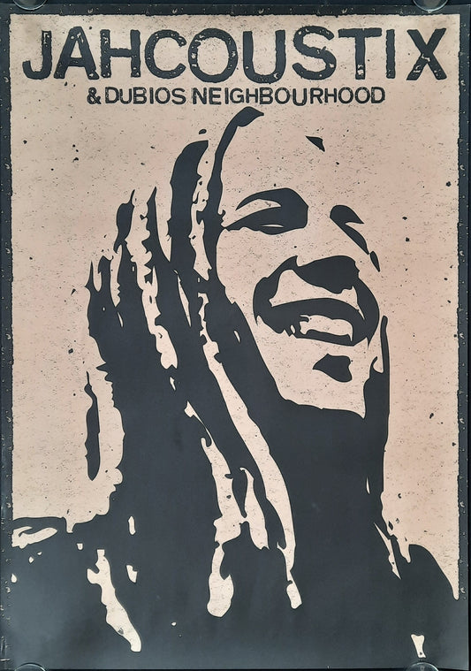 JAHCOUSTIX Original Concert Poster 2014 European Tour