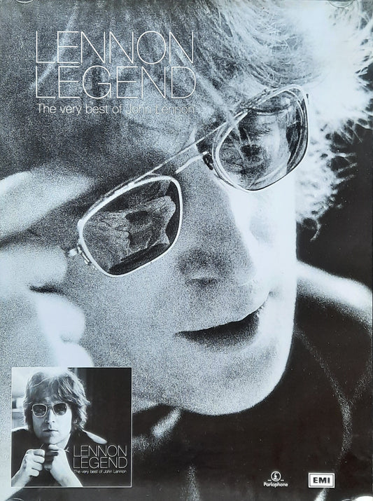 JOHN LENNON 1997 Promotion Poster Album "The Very Best Of" 1st print