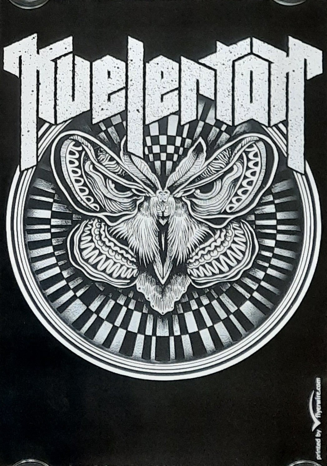 KVERLERTAK Original Concert Poster 2000s European Tour